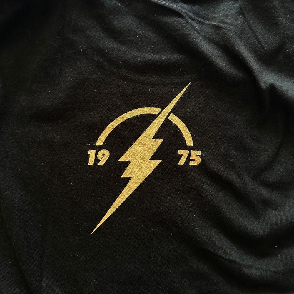 Bob Dylan Rolling Thunder Revue 1975 Graphic T-Shirt Black Sz M Summer Concert - Picture 4 of 5